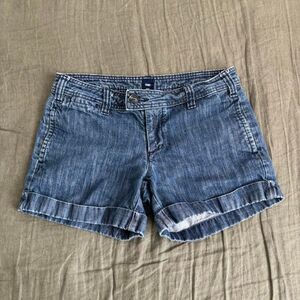 gap denim shorts